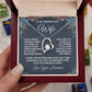 Wife Necklace Gifts from Husband, Anniversary Gifts for Wife from Husband, Wife Valentine Gifts from Husband, To My Wife Necklace Message Card and Necklace Gifts Box Gift Box Styles on Birthday, Wedding, Anniversary, Valentine Forever Love