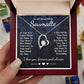 To My Beautiful Soulmate Necklace Gift, Soulmate for Wife Birthday Gifts from Husband, Wedding for Women, Soulmate Gifts, Message Card and Necklace Gifts Box Gift Box Styles on Birthday, Wedding, Anniversary, Valentine Forever Love