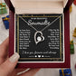 To My Beautiful Soulmate Necklace Gift, Soulmate for Wife Valentine Gifts from Husband, Wedding for Women, Soulmate Gifts, Message Card and Necklace Gifts Box Gift Box Styles on Birthday, Wedding, Anniversary, Valentine Forever Love