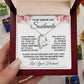 Soulmate Necklace Gifts from Husband, Wedding Anniversary Gifts for Wife from Husband, Wife Valentine Gifts from Husband, To My Wife Necklace Message Card and Necklace Gifts Box Gift Box Styles on Birthday, Wedding, Anniversary, Valentine Forever Love