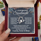 To My Beautiful Soulmate Necklace, Soulmate Jewelry For Women, Wife Necklace From Husband, Wife Wedding Gifts Necklace For Wife, Soulmate Gifts For Her, To My Future Wife Necklace Soulmate Forever Love
