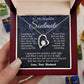 Soulmate Necklace from Husband, Anniversary Romantic Gift for Wife from Husband to My Wife Necklaces for Wife Birthday Gifts, Wife Jewelry Necklace Message Card and Necklace Gift Box Gift Box Styles on Birthday, Wedding, Anniversary, Valentine Forever Lov