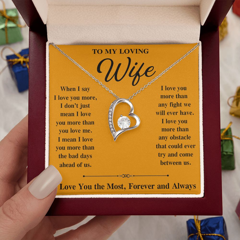 Soulmate Necklace For Women, To My Soulmate, Soulmate Gifts For Her, Future Wife Necklace, Necklaces For Girlfriend, To My Wife Necklace, Wife Necklace From Husband Necklace Message Card and Gift Box Styles on Birthday, Christmas, Valentine Forever Love