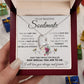 Personalized Valentine Gift For Wife, To My Soulmate Necklace For Women, Soulmate Jewelry, To My Wife Necklace From Husband, Necklace Custom Name Message Card and Gift Box Styles on Birthday, Christmas, Wedding, Anniversary Forever Love