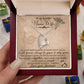 Couples Gifts, Nusre Wife Necklace Gifts From Husband, Wedding Anniversary Jewelry For Wife From Husband, Wife Birthday From Husband, To My Soulmate Message Card and Gift Box styles On Birthday, Christmas, Anniversary  Forever Love