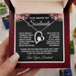 Soulmate Necklace Gifts from Husband, Wedding Gifts for Wife from Husband, Wife Birthday Gifts from Husband, To My Wife Necklace Message Card and Necklace Gifts Box Gift Box Styles on Birthday, Wedding, Anniversary, Valentine Forever Love