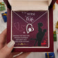 Couples Gifts,To My Nurse Wife Girlfriend Necklace Gifts From Husband, Wedding Anniversary Jewelry For Wife From Husband, Wife Birthday From Husband, To My Beautiful Wife Girlfriend Message Card and Gift Box styles On Birthday, Christmas, Anniversary  For