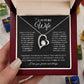 to My Future Wife Necklace Future Wife Gifts, Promise Necklace For Her, Fiance Gifts For Her, Wedding Valentine Gifts For Future Wife With Message Card Box LED, Soulmate Necklace For Women, To My Wife Necklace Forever Love