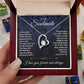 To My Soulmate Necklace for Women, Necklaces Gift For Wife from Husband, Soulmate Jewelry to My Future Wife Necklace and Necklace For Girlfriend with Message Card and Necklace Gift Box Gift Box Styles on Birthday, Christmas, Wedding, Anniversary Forever L