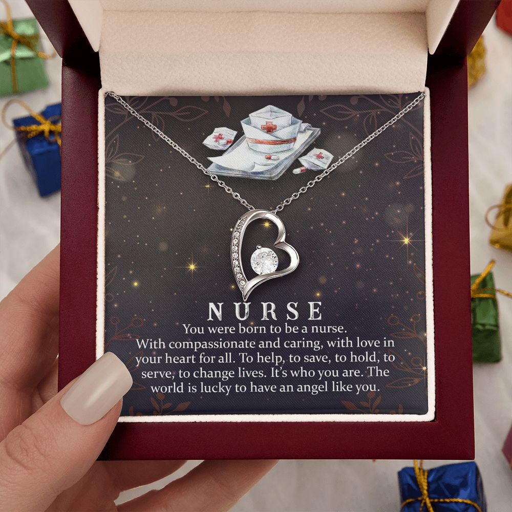 Couples Gifts, Nusre Wife Girlfriend Necklace Gifts From Husband, Wedding Anniversary Jewelry For Wife From Husband, Wife Birthday From Husband, To My Beautiful Wife Girlfriend Message Card and Gift Box styles On Birthday, Christmas, Anniversary  Forever
