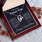 Future Wife Necklace My Last Everything, Promise Necklace For Her, Fiance Gifts For Her, Birthday Gifts For Future Wife With Message Card Box LED, Soulmate Necklace For Women, To My Wife Necklace Forever Love