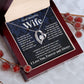 Gifts For Wife Birthday Gifts From Husband Necklace Valentines Days, Necklace for Future Soulmate, Wedding Necklace Jewelry for Wife Necklace Gifts from Husband - Soulmate Gift Necklace with Message Card and Gift Box Forever Love