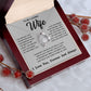 Soulmate Necklace For Women, To My Wife, Soulmate Gifts For Her, Future Wife Necklace, Necklaces For Girlfriend, To My Wife Necklace, Wife Necklace From Husband Necklace Message Card and Gift Box Styles on Birthday, Christmas, Valentine Forever Love