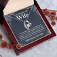 Gifts For Wife Birthday Gifts From Husband Necklace Valentines Day, Necklace for Future Soulmate, Wedding Birthday Jewelry for Wife Necklace Gifts from Husband - Soulmate Gift Necklace with Message Card and Gift Box Forever Love