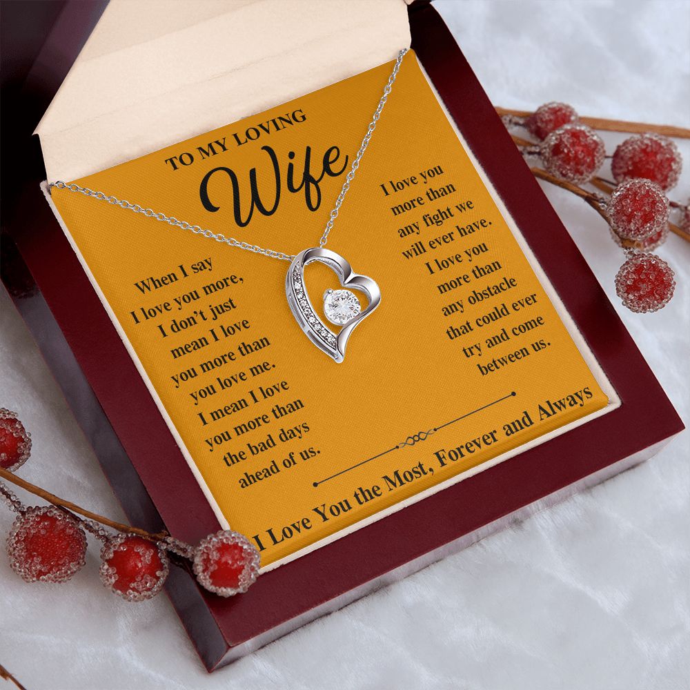 Soulmate Necklace For Women, To My Soulmate, Soulmate Gifts For Her, Future Wife Necklace, Necklaces For Girlfriend, To My Wife Necklace, Wife Necklace From Husband Necklace Message Card and Gift Box Styles on Birthday, Christmas, Valentine Forever Love