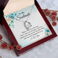 To My Soulmate, To My Wife Necklace, Wife Necklace, Wife Gift, WIfe Gift From Husband, Happy Anniversary, Meaningful Necklace Message Card and Gift Box Styles on Birthday, Christmas, Anniversary Forever Love