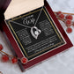 to My Future Wife Necklace Future Wife Gifts, Promise Necklace For Her, Fiance Gifts For Her, Valentine Birthday Gifts For Future Wife With Message Card Box LED, Soulmate Necklace For Women, To My Wife Necklace Forever Love