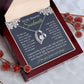 Soulmate Necklace Gift for Her, Soulmate Jewelry, Necklace for Future Soulmate, Valentine Anniversary Jewelry for Wife Necklace Gifts from Husband - Soulmate Gift Necklace with Message Card and Gift Box Forever Love