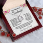 Soulmate Necklace Gifts from Husband, Wedding Anniversary Gifts for Wife from Husband, Wife Valentine Gifts from Husband, To My Wife Necklace Message Card and Necklace Gifts Box Gift Box Styles on Birthday, Wedding, Anniversary, Valentine Forever Love
