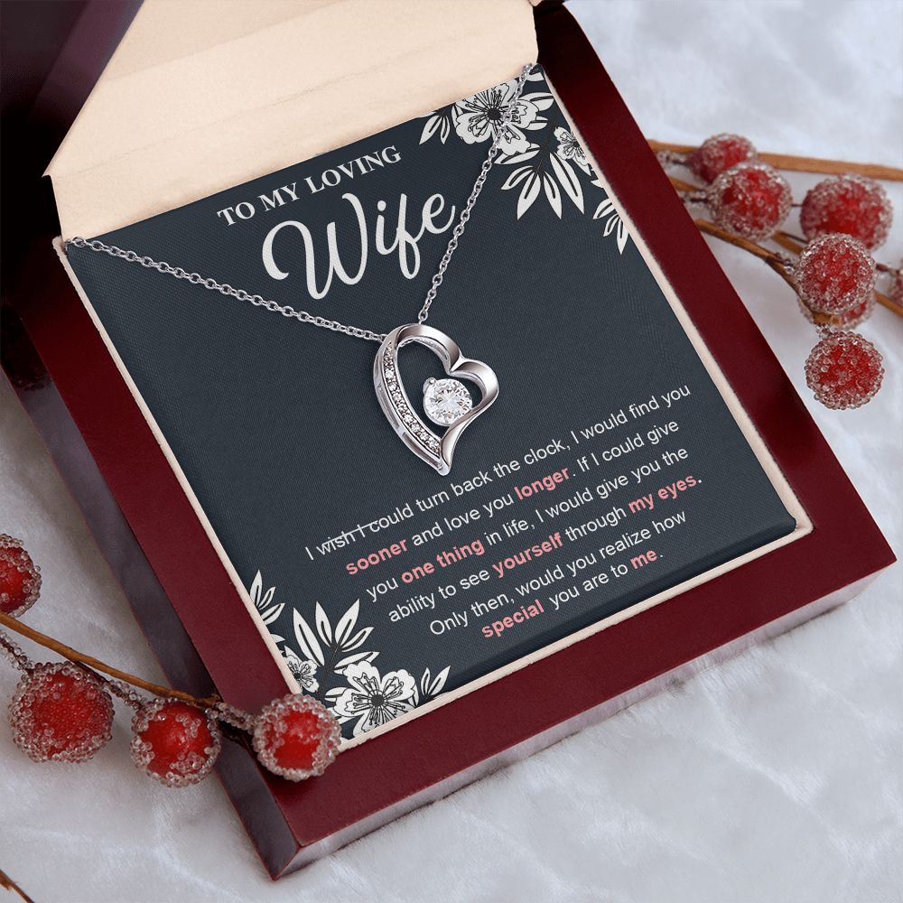 Soulmate Necklace For Women, To My Future Soulmate, Soulmate Gifts For Her, Future Wife Necklace, Necklaces For Girlfriend, To My Wife Necklace, Wife Necklace From Husband Necklace Message Card and Gift Box Styles on Birthday, Christmas, Valentine Forever