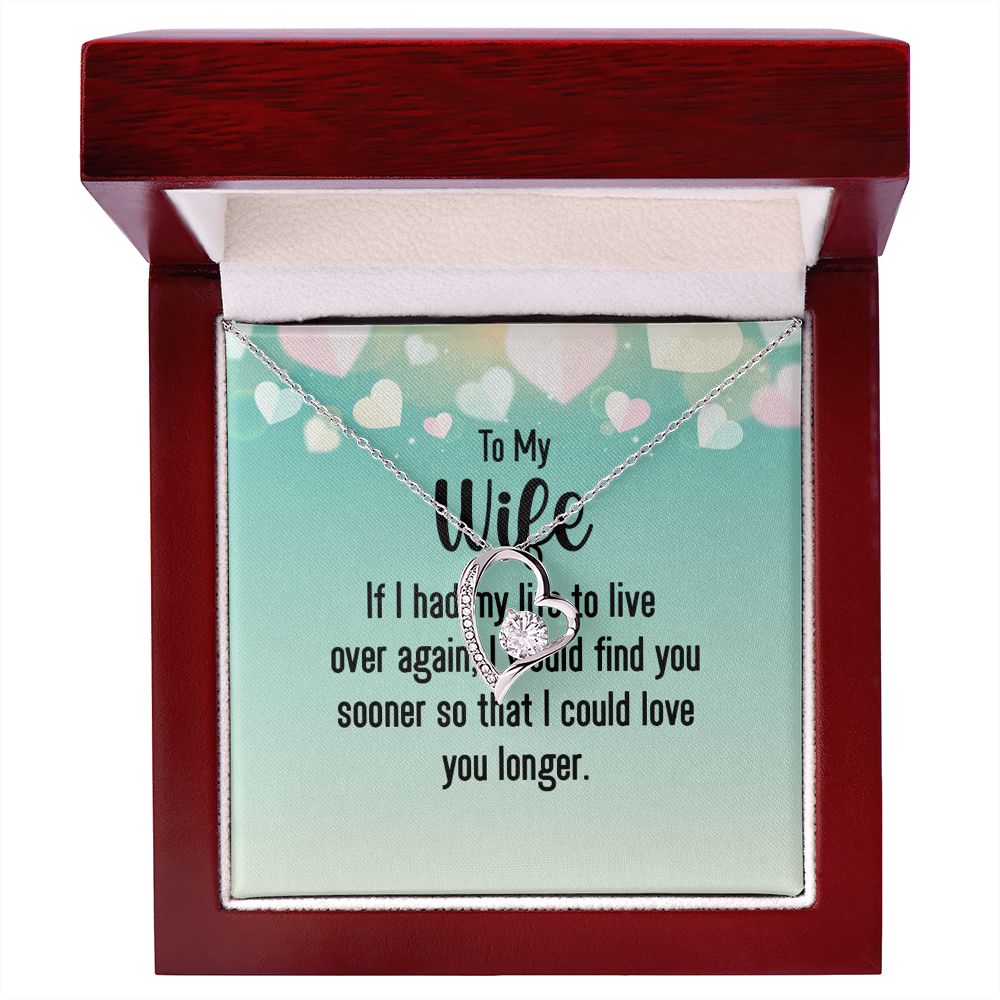 Couples Gifts, Smokin' Wife Necklace Gifts From Husband, Wedding Anniversary Jewelry For Wife From Husband, Wife Birthday From Husband, To My Unbiological Sister Message Card and Gift Box styles On Birthday, Christmas, Anniversary  Forever Love