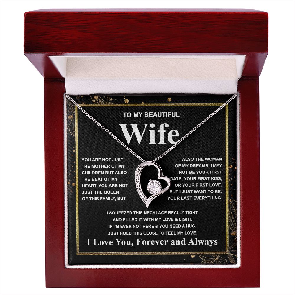 Gifts For Wife Birthday Gifts From Husband Necklace Valentines Days, Necklace for Future Soulmate, Valentine Wedding Jewelry for Wife Necklace Gifts from Husband - Soulmate Gift Necklace with Message Card and Gift Box Forever Love