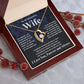 Gifts For Wife Birthday Gifts From Husband Necklace Valentines Days, Necklace for Future Soulmate, Wedding Necklace Jewelry for Wife Necklace Gifts from Husband - Soulmate Gift Necklace with Message Card and Gift Box Forever Love