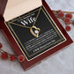 Gifts For Wife Birthday Gifts From Husband Necklace Valentines Day, Necklace for Future Soulmate, Valentine Necklace Jewelry for Wife Necklace Gifts from Husband - Soulmate Gift Necklace with Message Card and Gift Box Forever Love