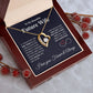 Future Wife Necklace My Last Everything, Promise Necklace For Her, Fiance Gifts For Her, Birthday Gifts For Future Wife With Message Card Box LED, Soulmate Necklace For Women, To My Wife Necklace Forever Love