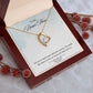 My Bonus Mom Necklace, Dear Mom, Mother's Day Necklace, Gift for Mom from Daughter, Son, Amazing Mom, Perfect Mother Mother's Day Gift, Love Knot Necklace Message Card and Gift Box Styles on Birthday, Christmas, Anniversary  Forever Love