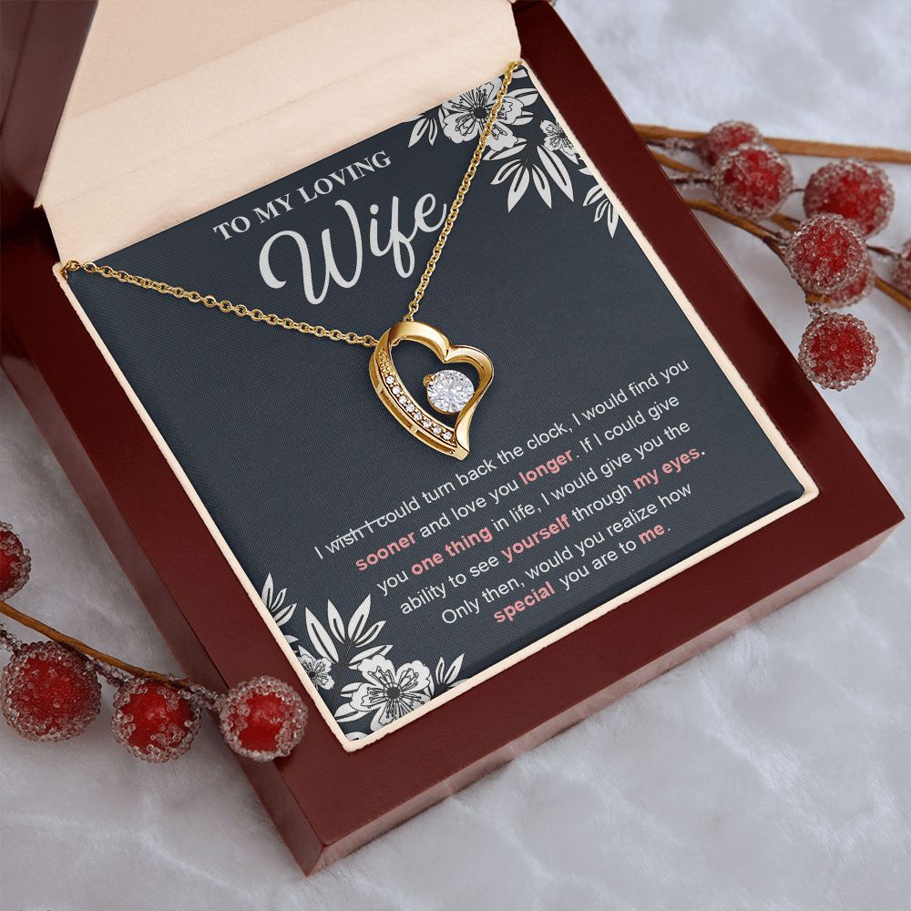 Soulmate Necklace For Women, To My Future Soulmate, Soulmate Gifts For Her, Future Wife Necklace, Necklaces For Girlfriend, To My Wife Necklace, Wife Necklace From Husband Necklace Message Card and Gift Box Styles on Birthday, Christmas, Valentine Forever