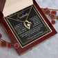 To My Soulmate Necklace for Women, Necklaces For Wife from Husband, Soulmate Necklace to My Future Wife, Necklace For Soulmate with Message Card and Necklace Gift Box Gift Box Styles on Birthday, Christmas, Wedding, Anniversary Forever Love