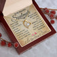 My Beautiful Soulmate Necklace Future Wife Gifts, Promise Necklace For Her, Fiance Gifts For Her, Valentine Gifts For Soulmate From Husband With Message Card Box LED, Soulmate Necklace For Women, To My Wife Necklace Forever Love