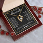 To My Beautiful Soulmate Necklace Gift, Soulmate for Wife Valentine Gifts from Husband, Wedding for Women, Soulmate Gifts, Message Card and Necklace Gifts Box Gift Box Styles on Birthday, Wedding, Anniversary, Valentine Forever Love