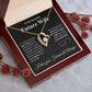 Future Wife Necklace My Last Everything, Promise Necklace For Her, Fiance Gifts For Her, Valentine Gifts For Future Wife With Message Card Box LED, Soulmate Necklace For Women, To My Wife Necklace Forever Love