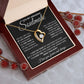to My Soulmate Necklace, Soulmate Jewelry for Women, Wife Gifts from Husband , Necklace for Wife Soulmate Gifts Future Wife Necklace Message Card and Gift Box Styles on Birthday, Wedding, Anniversary, Valentine Forever Love
