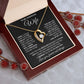 to My Wife Necklace from Husband, Necklaces for Wife from Husband, to My Soulmate Necklace for Women, Soulmate Jewelry for Wife Valentine Jewelry Gifts for Wife Birthday Gifts from Husband Forever Love