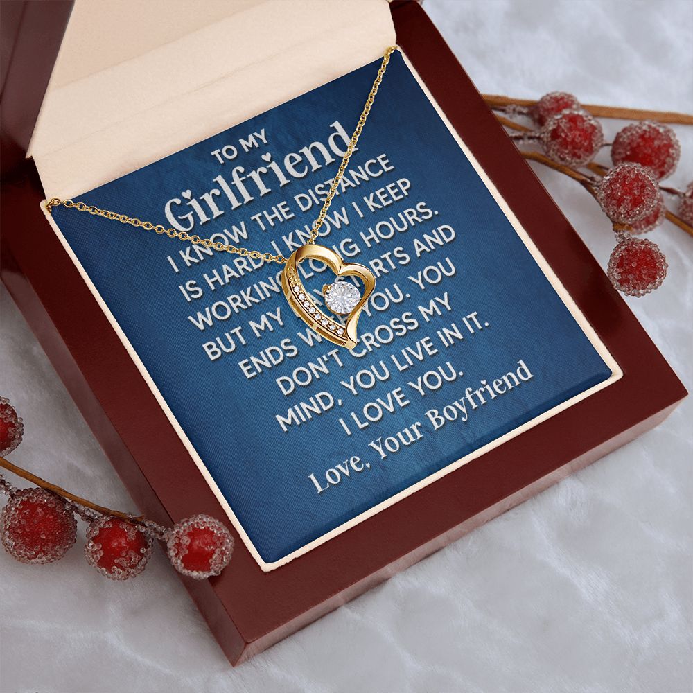Couples Gifts Soulmate Necklace Gifts From Husband, Wedding Anniversary Jewelry For Wife From Husband, Wife Birthday Gifts From Husband, To My Unbiological Sister Message Card and Gift Box styles On Birthday, Christmas, Anniversary  Forever Love