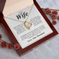 To My Beautiful Soulmate Necklace Gifts for Wife from Husband, Soulmate Valentine Gifts, Gift for Soulmate Necklace Message Card and Necklace Gift Box Gift Box Styles on Birthday, Wedding, Anniversary, Valentine Forever Love