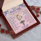 Couples Gifts, Doctor Wife Girlfriend Necklace Gifts From Husband, Wedding Anniversary Jewelry For Wife From Husband, Wife Birthday From Husband, To My Beautiful Wife Girlfriend Message Card and Gift Box styles On Birthday, Christmas, Anniversary  Forever