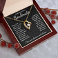 To My Beautiful Soulmate Necklace Gifts for Her, Soulmate for Wife Birthday Gifts from Husband, Valentine for Women, Soulmate Gifts, Message Card and Necklace Gifts Box Gift Box Styles on Birthday, Wedding, Anniversary, Valentine Forever Love