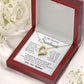 Soulmate Necklace from Husband, Anniversary Romantic Gifts for Wife from Husband to My Wife Necklaces for Wife Birthday Gifts, Wife Jewelry Necklace Message Card and Necklace Gift Box Gift Box Styles on Birthday, Wedding, Anniversary, Valentine Forever Lo