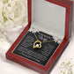 Wife Necklace Gift for Her, Soulmate Jewelry, Necklace for Future Soulmate, Wedding Valentine Jewelry for Wife Necklace Gifts from Husband - Soulmate Gift Necklace with Message Card and Gift Box Forever Love