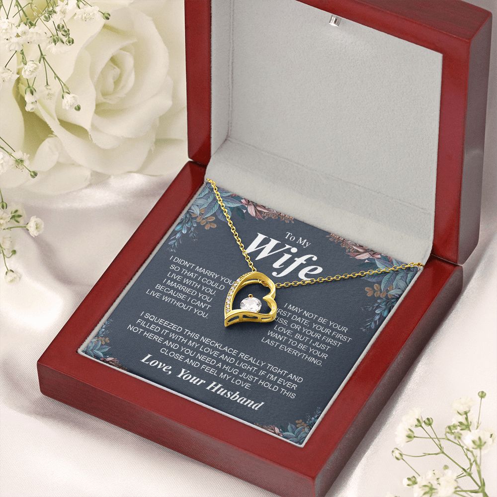 Valentine Gifts To My Soulmate Necklace Gifts for Wife from Husband, Soulmate Anniversary Gifts, Gift for Soulmate Necklace Message Card and Necklace Gift Box Gift Box Styles on Birthday, Wedding, Anniversary, Valentine Forever Love