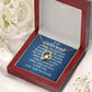 Couples Gifts Soulmate Necklace Gifts From Husband, Wedding Anniversary Jewelry For Wife From Husband, Wife Birthday Gifts From Husband, To My Unbiological Sister Message Card and Gift Box styles On Birthday, Christmas, Anniversary  Forever Love