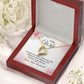 To My Wife Necklace, Wife Necklace, Wife Gift, WIfe Gift From Husband, Happy Anniversary, Meaningful Necklace Message Card and Gift Box Styles on Birthday, Christmas, Anniversary Forever Love