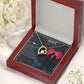 Couples Gifts, Nusre Wife Girlfriend Necklace Gifts From Husband, Wedding Anniversary Jewelry For Wife From Husband, Wife Birthday From Husband, To My Beautiful Girlfriend Message Card and Gift Box styles On Birthday, Christmas, Anniversary  Forever Love