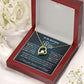 Personalized Valentine Gift For Wife, To My Wife Necklace For Women, Soulmate Necklace, To My Wife Necklace From Husband, Necklace Custom Name Message Card and Gift Box Styles on Birthday, Christmas, Wedding, Anniversary Forever Love