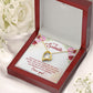 To My Soulmate Necklace I Love You Wife Love Knot Message Card and Box Gift Set for Girlfriend Women from Husband Boyfriend Couples, Meaningful Necklace Message Card and Gift Box Styles on Birthday, Christmas, Anniversary Forever Love