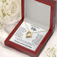 To My Wife Necklace Gift for Her, Soulmate Necklace, Necklaces for Wife from Husband, Valentine To My Wife Necklace, Soulmate Gifts, Necklace Message Card and Gift Box Styles on Birthday, Wedding, Anniversary, Valentine Forever Love
